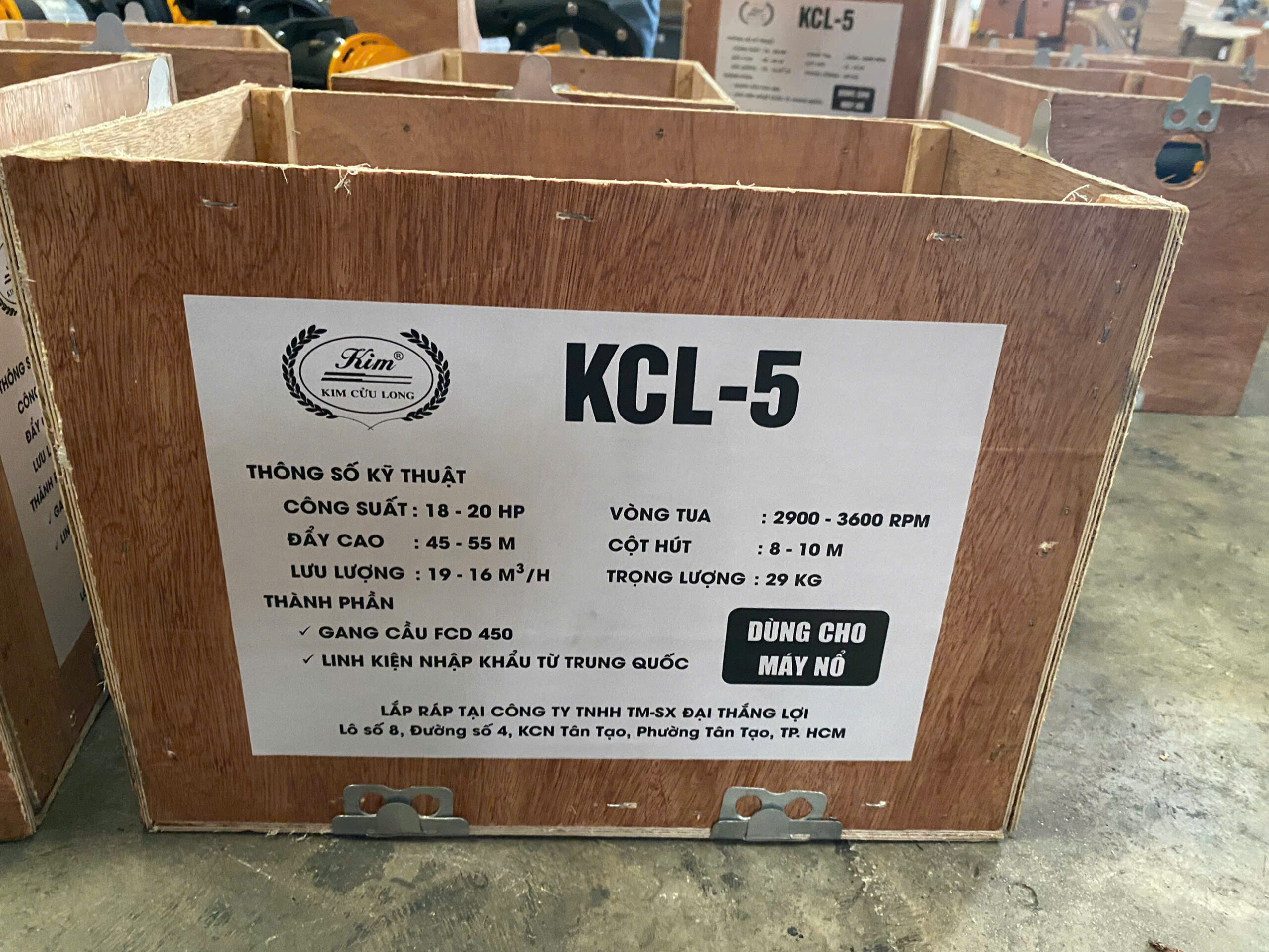 Bơm Đầu Kéo KCL Chính Hãng - Ảnh 4